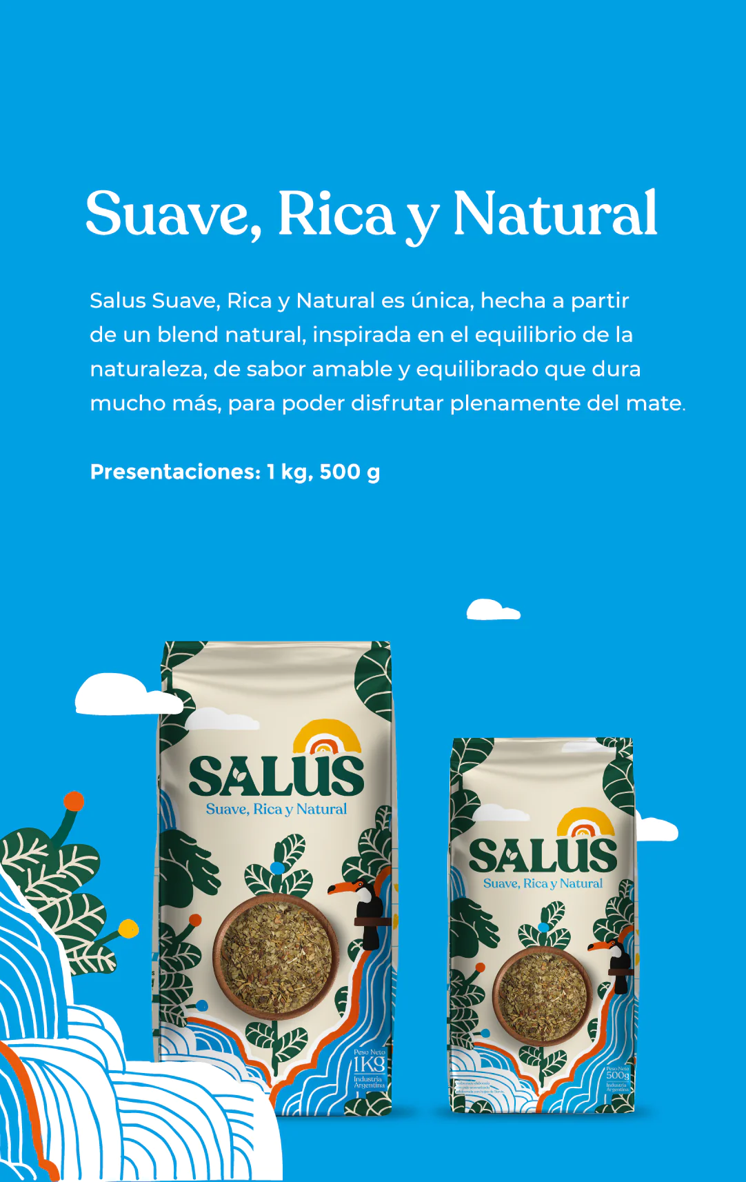 Yerba Mate Salus 500 gr